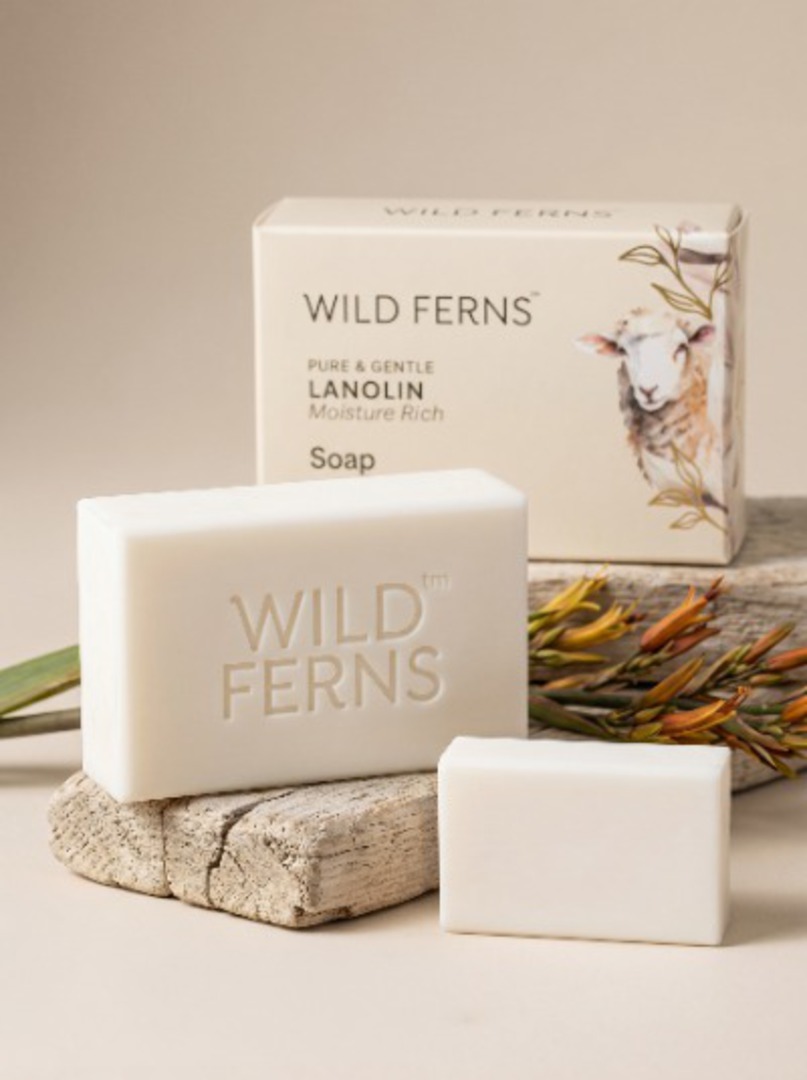 Wild Ferns Lanolin Soap 100g image 0